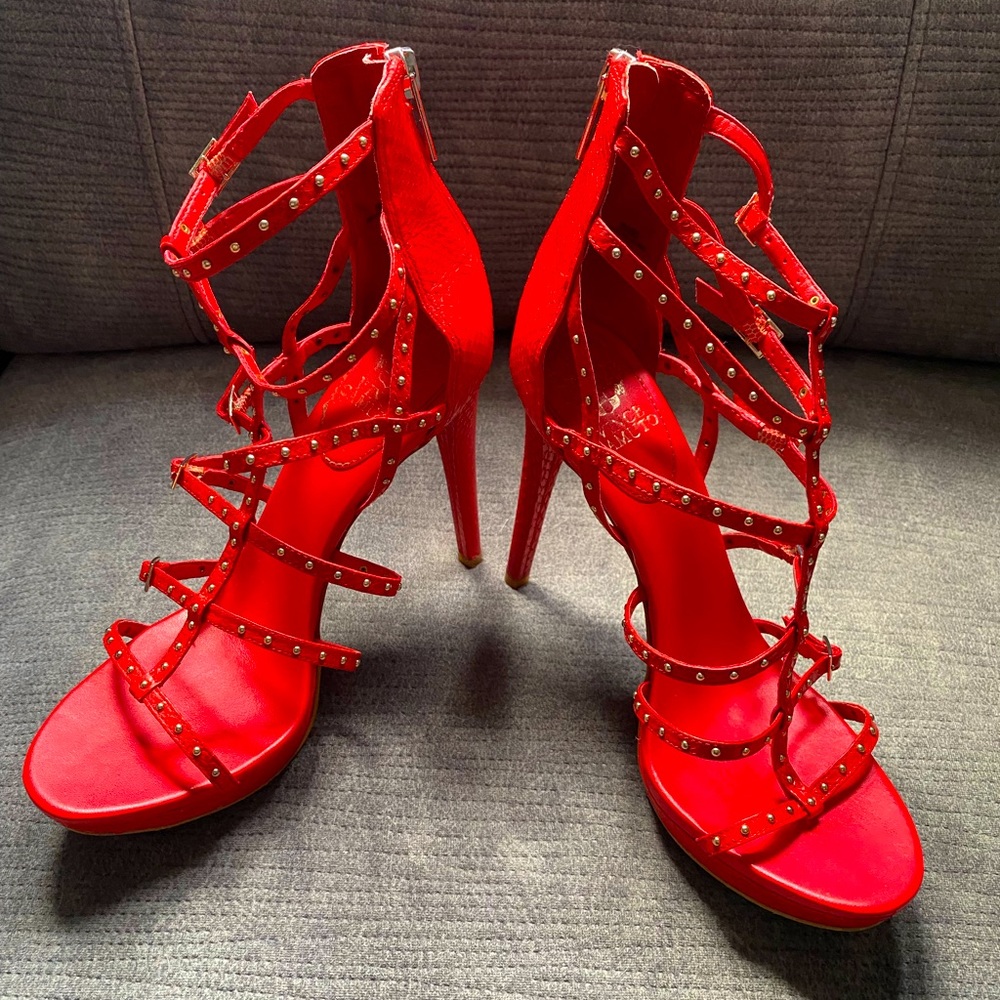 Vince Camuto Red Heels